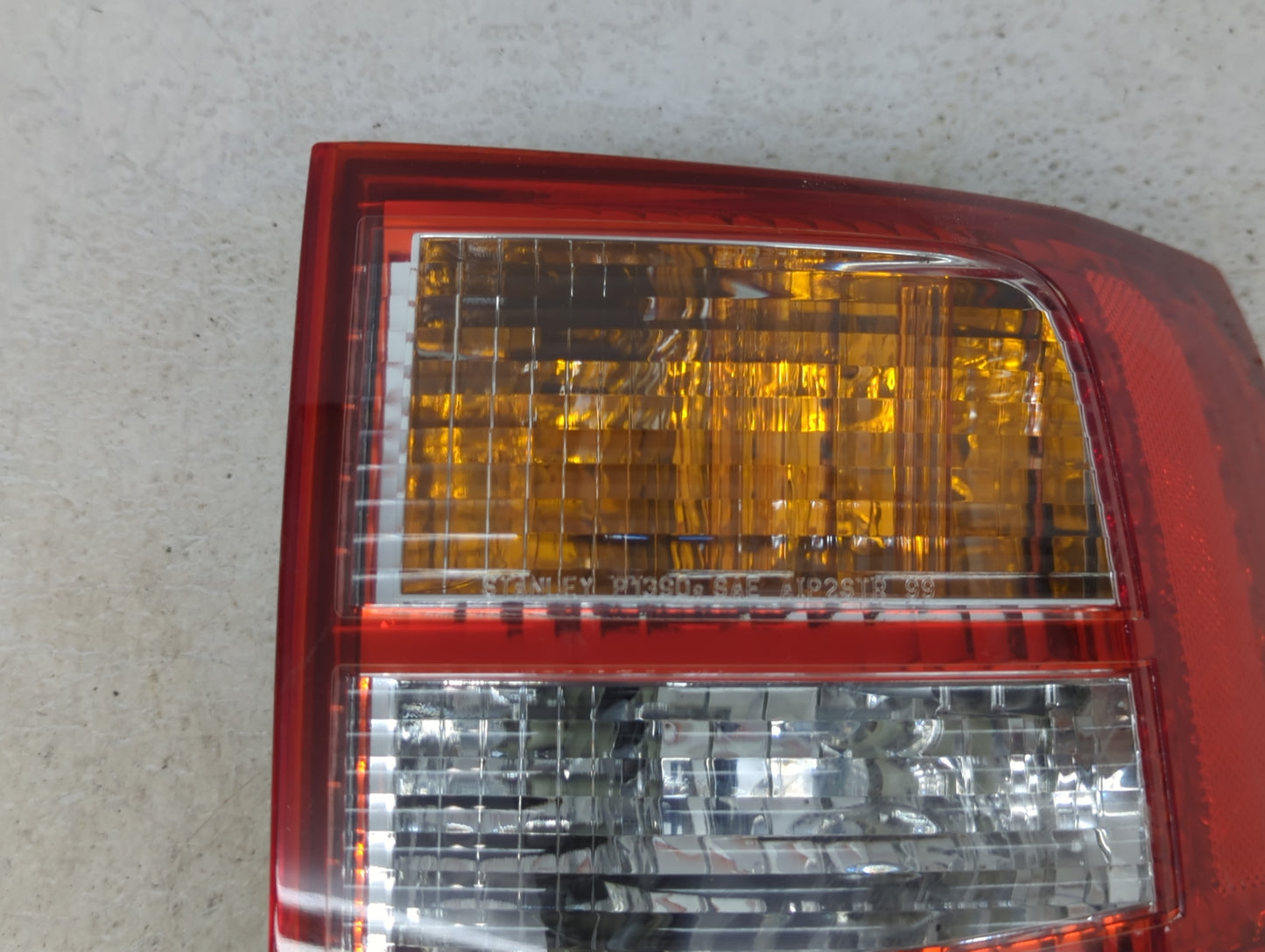 2002-2004 Isuzu Axiom Tail Light Assembly Passenger Right OEM Fits Fits 2002 2003 2004 OEM Used Auto Parts - Oemusedautopart