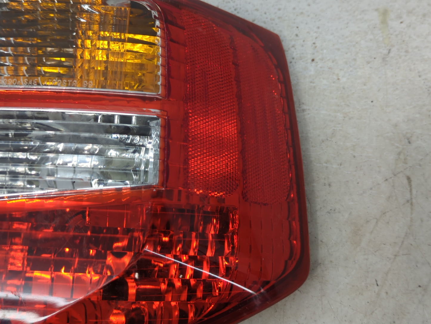 2002-2004 Isuzu Axiom Tail Light Assembly Passenger Right OEM Fits Fits 2002 2003 2004 OEM Used Auto Parts - Oemusedautopart