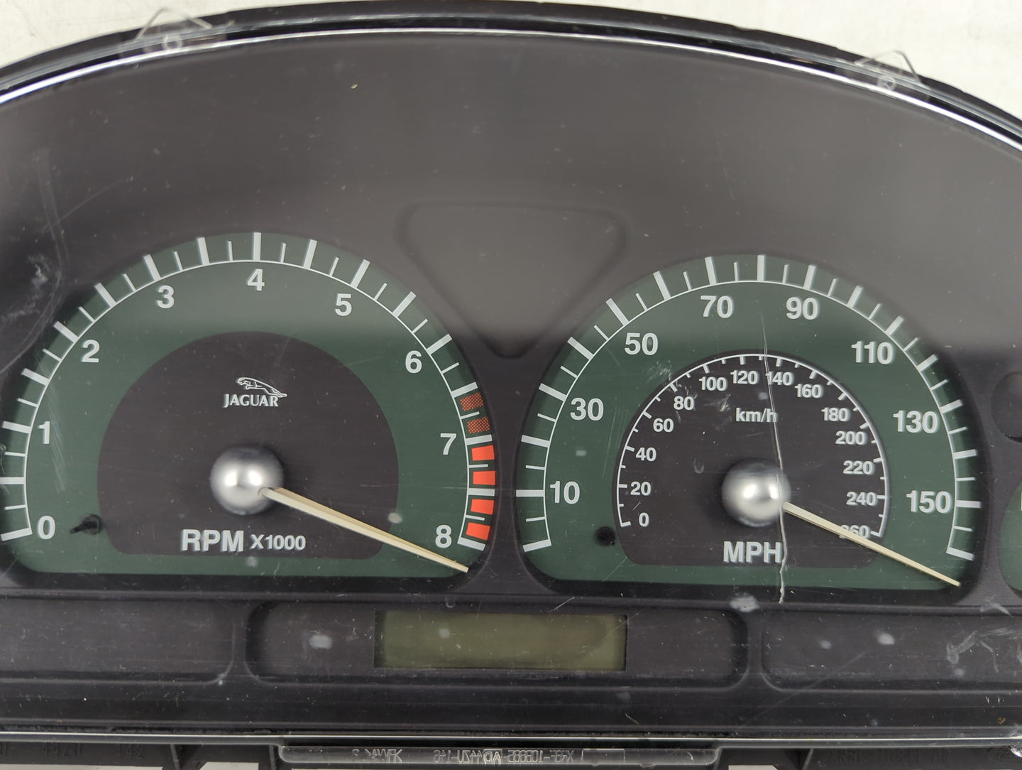 2003-2005 Jaguar S-Type Instrument Cluster Speedometer Gauges Fits Fits 2003 2004 2005 OEM Used Auto Parts - Oemusedautopart