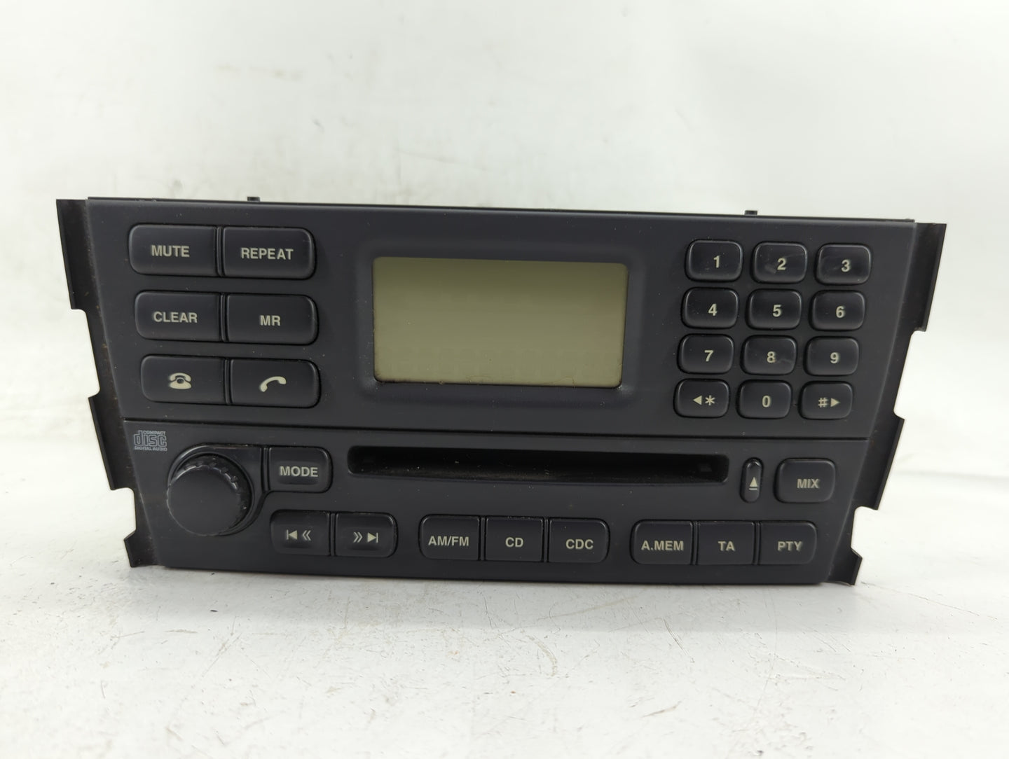 2003-2008 Jaguar S-Type Radio AM FM Cd Player Receiver Replacement P/N:2R83-18B876-AF Fits Fits 2003 2004 2005 2006 2007 200