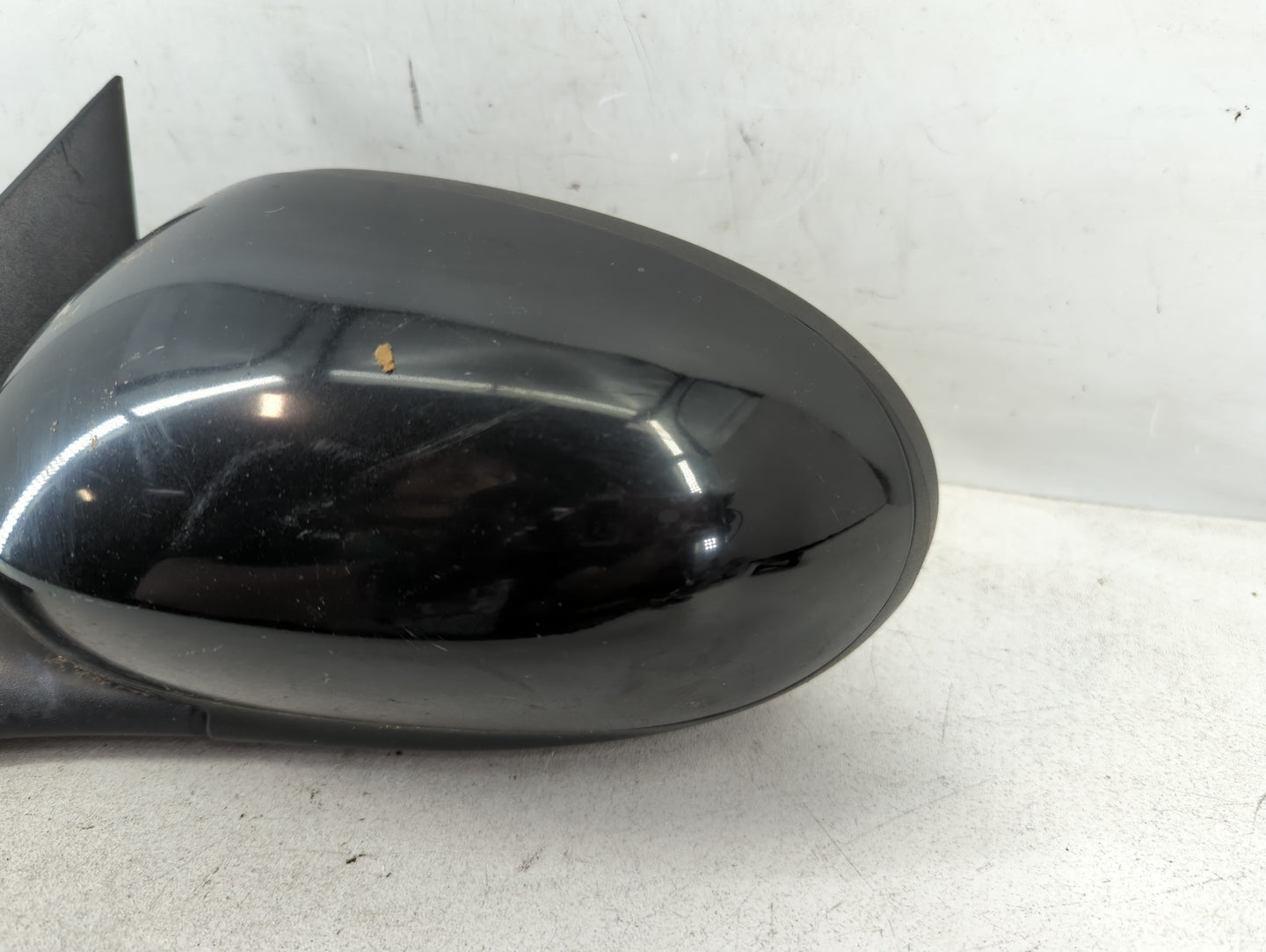 2004 Jaguar X-type Driver Left Side View Manual Door Mirror Black - Oemusedautoparts1.com