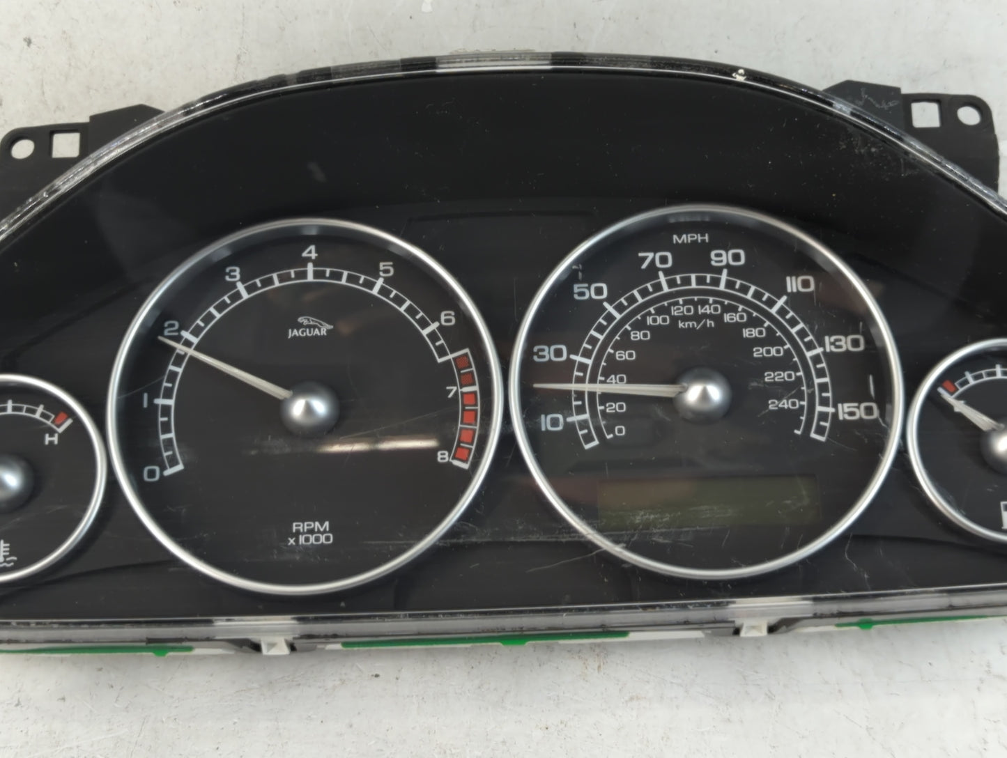 2004 Jaguar X-Type Instrument Cluster Speedometer Gauges Fits OEM Used Auto Parts - Oemusedautoparts1.com
