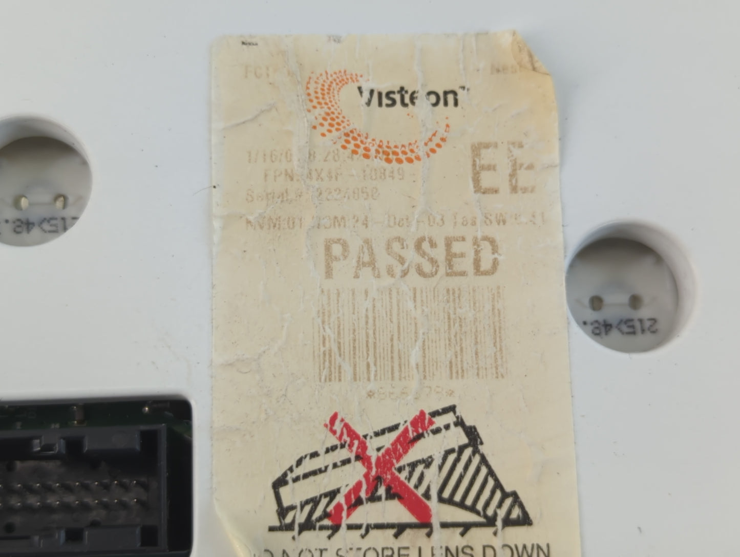 2004 Jaguar X-Type Instrument Cluster Speedometer Gauges Fits OEM Used Auto Parts - Oemusedautoparts1.com