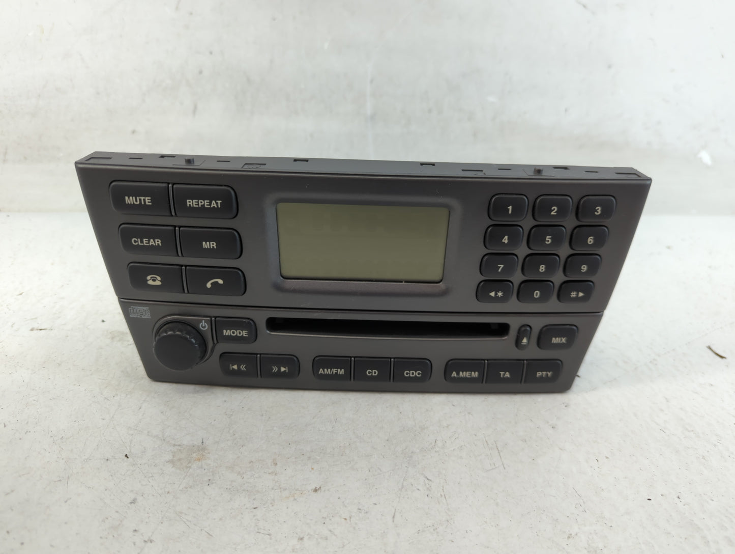2004-2008 Jaguar X-Type Radio AM FM Cd Player Receiver Replacement P/N:4X43-18B876-AC Fits Fits 2004 2005 2006 2007 2008 OEM