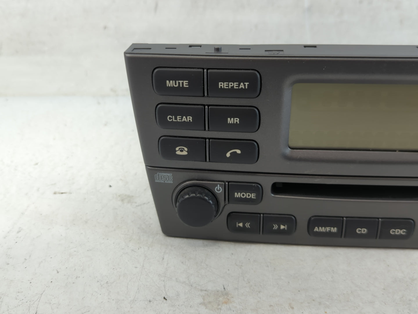 2004-2008 Jaguar X-Type Radio AM FM Cd Player Receiver Replacement P/N:4X43-18B876-AC Fits Fits 2004 2005 2006 2007 2008 OEM
