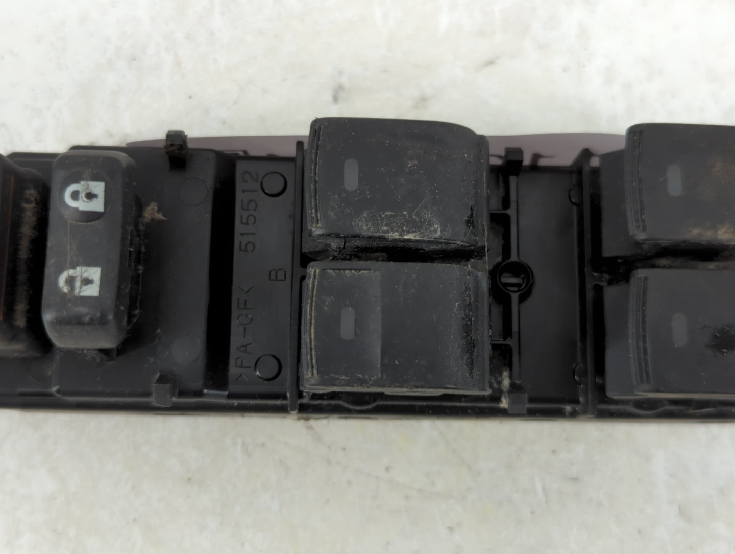 1999-2004 Jeep Grand Cherokee Master Power Window Switch Replacement Driver Side Left P/N:515512 Fits OEM Used Auto Parts - 