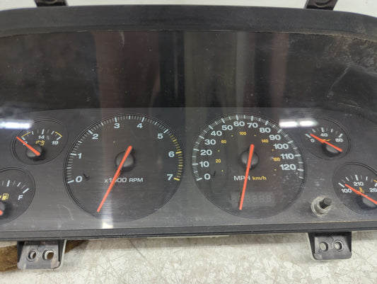 2002-2004 Jeep Grand Cherokee Instrument Cluster Speedometer Gauges P/N:56042928AA Fits Fits 2002 2003 2004 OEM Used Auto Parts