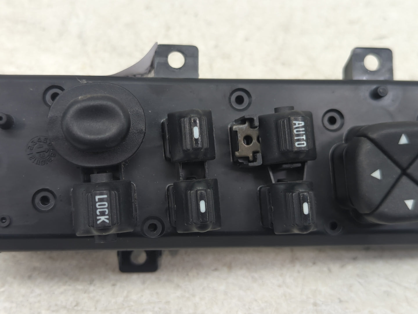 1999-2004 Jeep Grand Cherokee Master Power Window Switch Replacement Driver Side Left P/N:5JM60DX9AB Fits OEM Used Auto Part