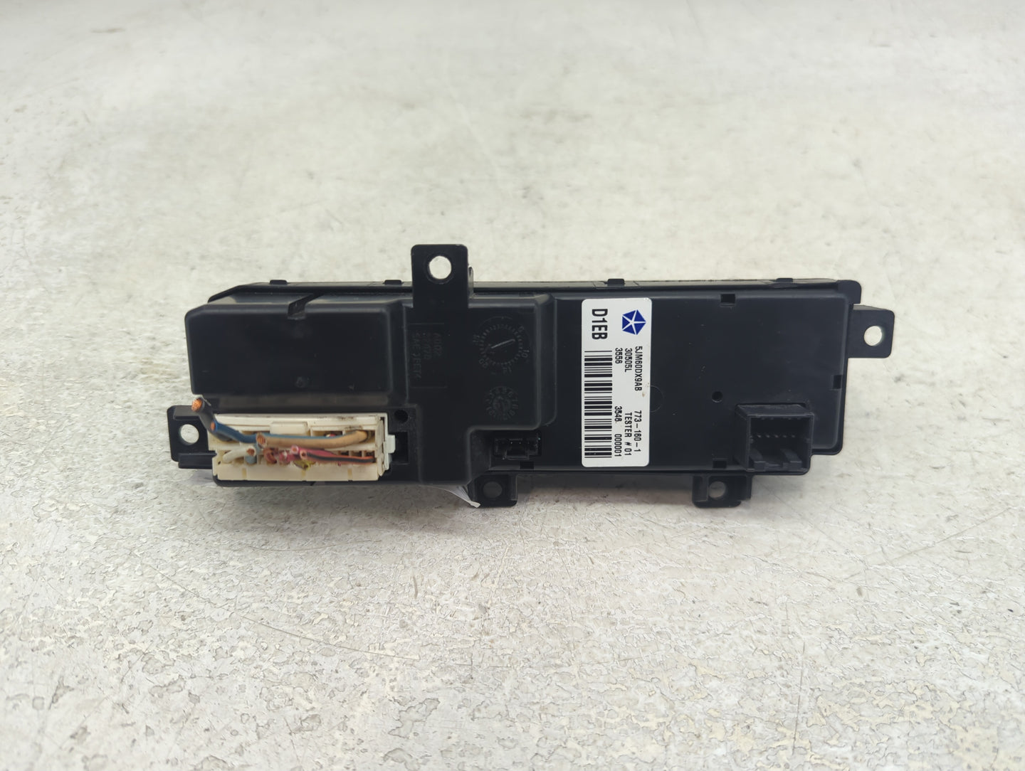 1999-2004 Jeep Grand Cherokee Master Power Window Switch Replacement Driver Side Left P/N:5JM60DX9AB Fits OEM Used Auto Part