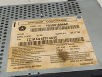 2002-2004 Jeep Grand Cherokee Radio AM FM Cd Player Receiver Replacement P/N:05091606AD Fits OEM Used Auto Parts - Oemusedau