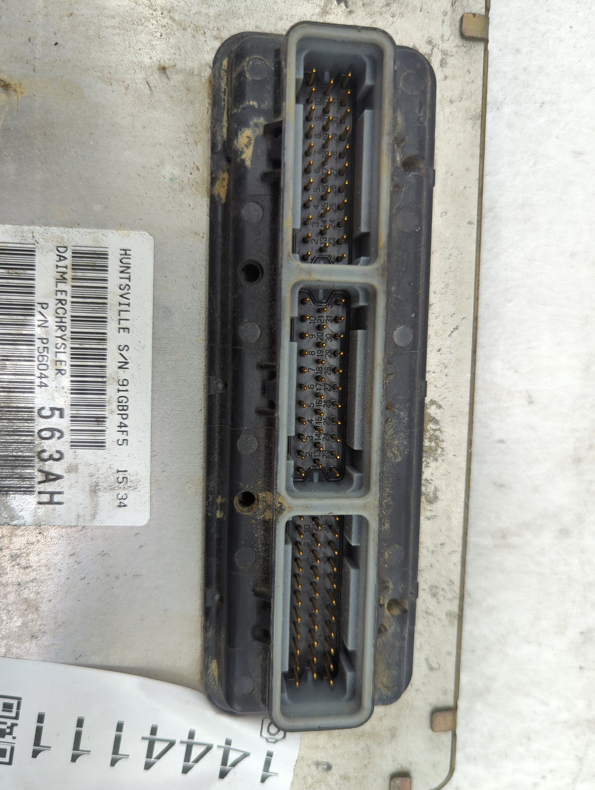 2004 Jeep Grand Cherokee PCM Engine Control Computer ECU ECM PCU OEM P/N:P56044563AH OEM Used Auto Parts - Oemusedautoparts1