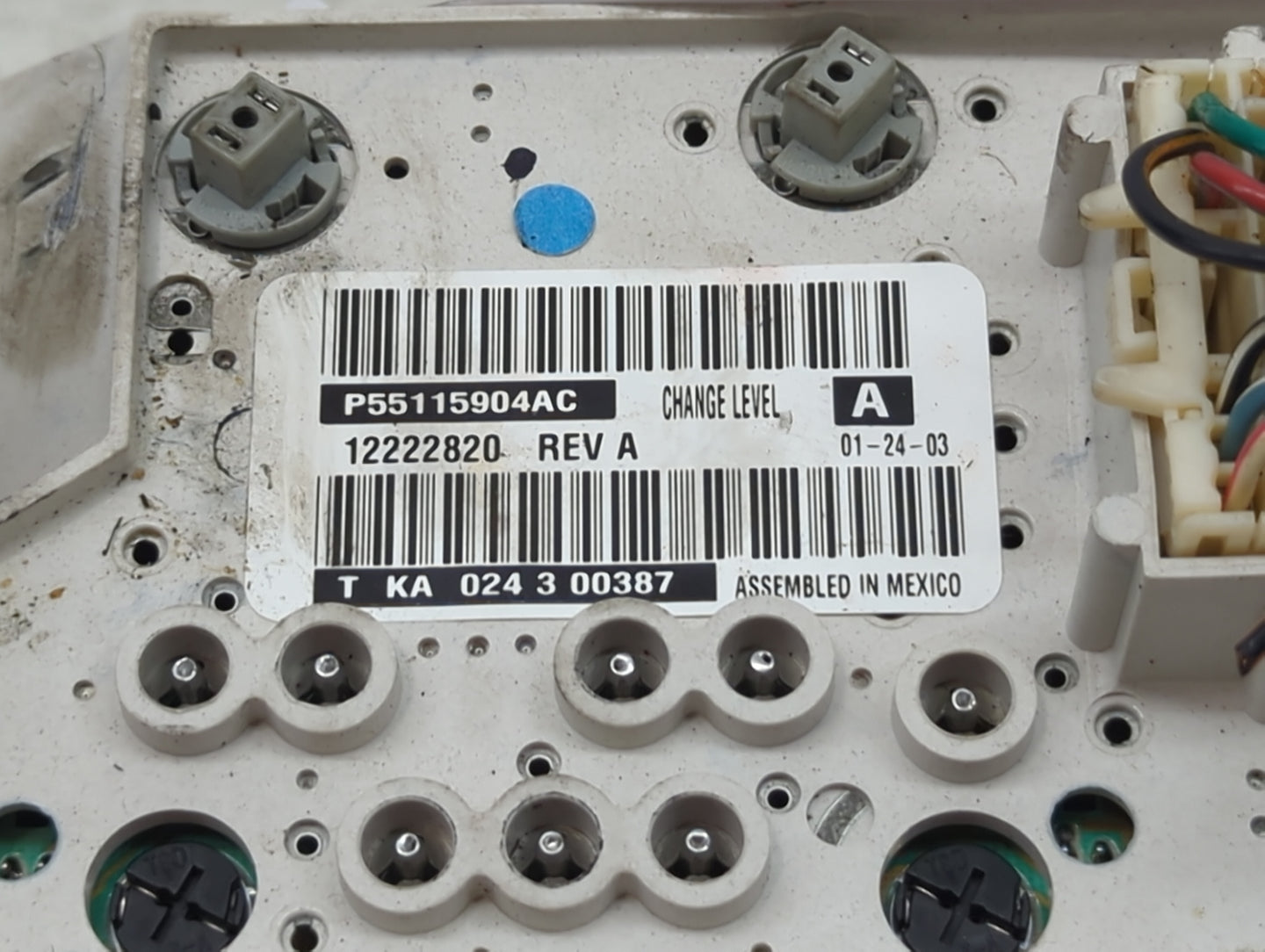 1999-2004 Jeep Grand Cherokee Climate Control Module Temperature AC/Heater Replacement P/N:P55115904AC 12222820 Fits OEM Use