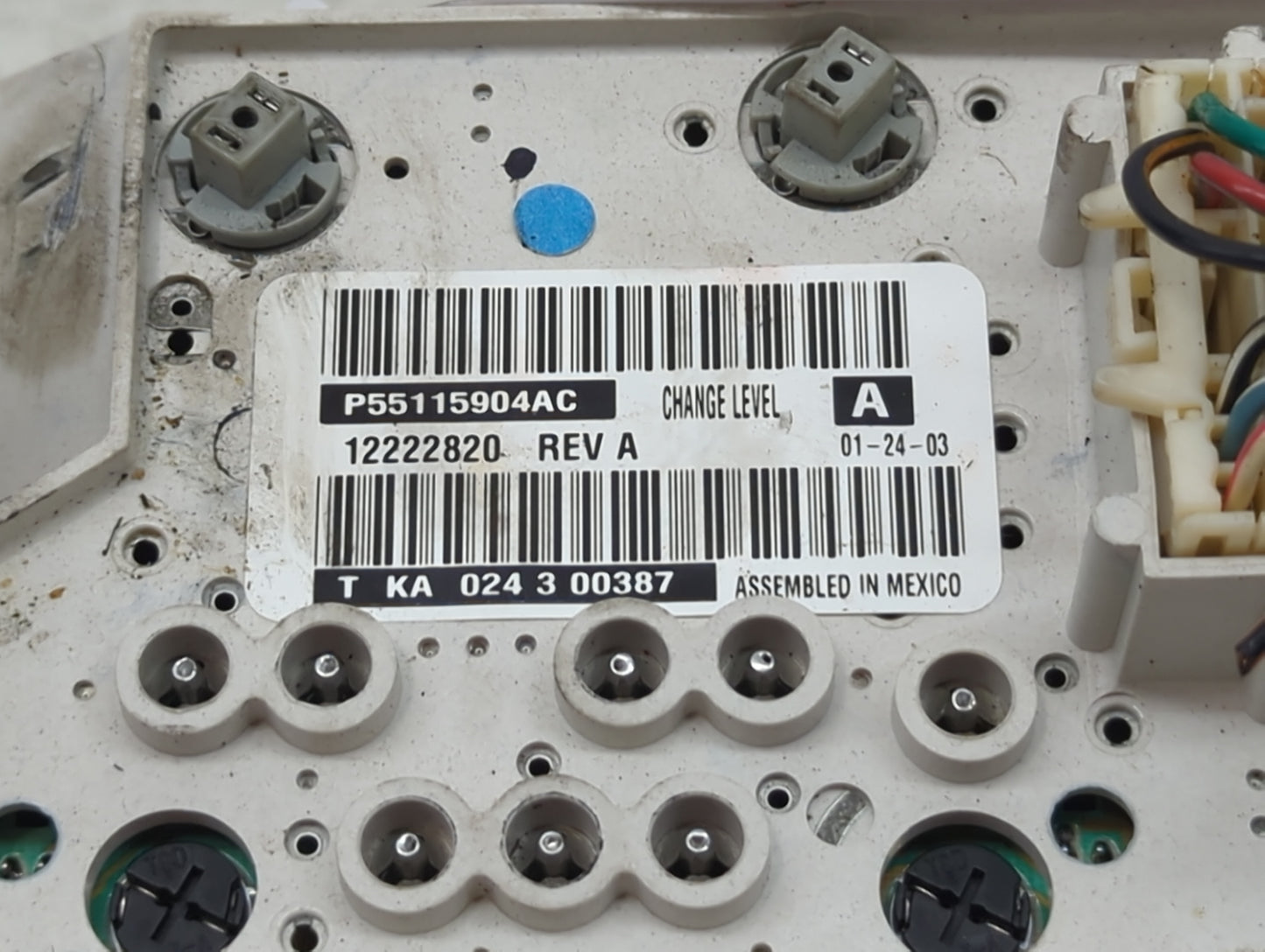 1999-2004 Jeep Grand Cherokee Climate Control Module Temperature AC/Heater Replacement P/N:P55115904AC 12222820 Fits OEM Use