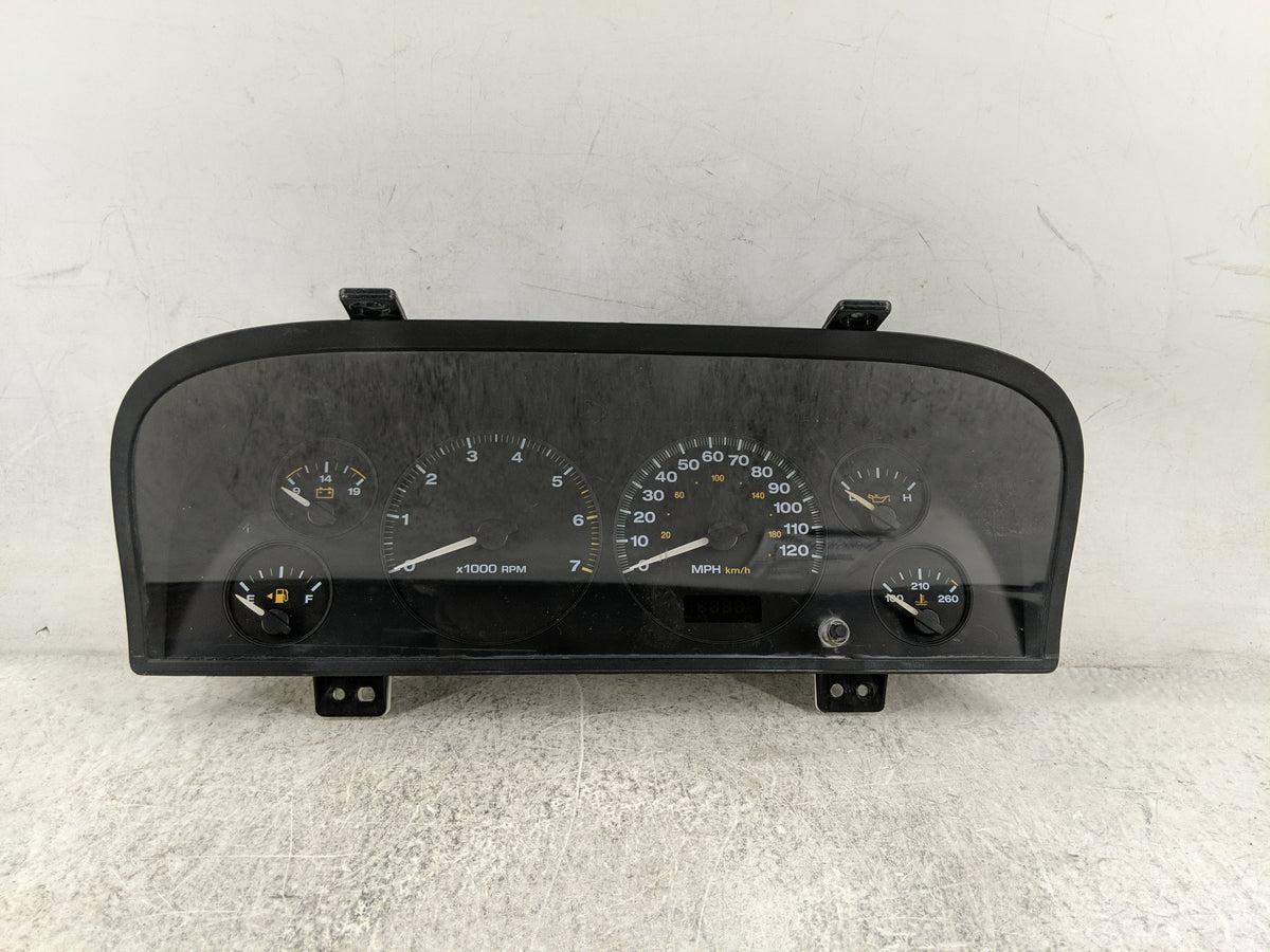 2002-2004 Jeep Grand Cherokee Instrument Cluster Speedometer Gauges P/N:56050802AD CA-0031-003-MOCO Miles: Fits OEM Used Aut