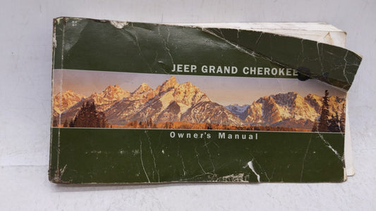 2004 Jeep Grand Cherokee Owners Manual Book Guide OEM Used Auto Parts - Oemusedautoparts1.com