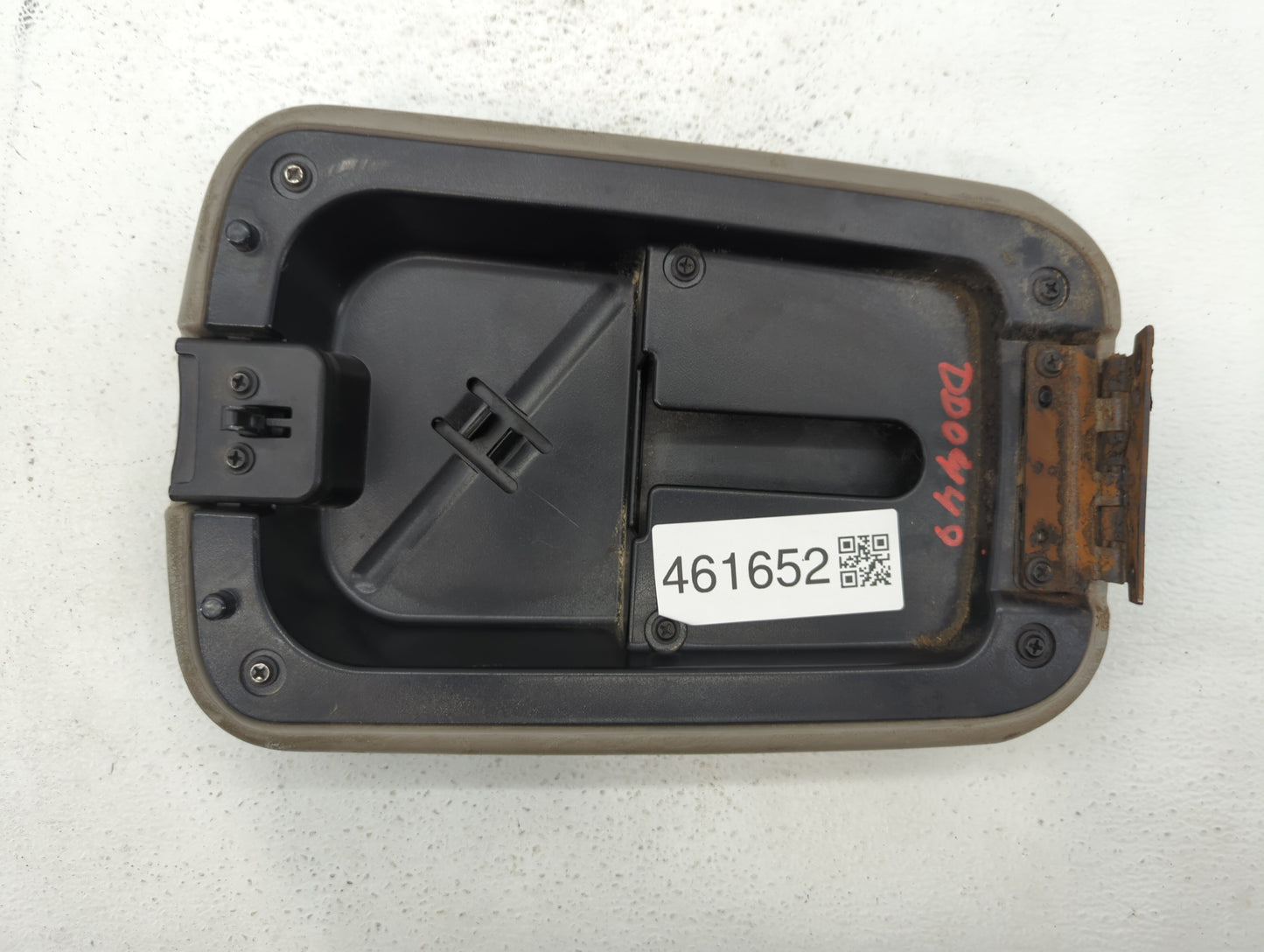 2000-2004 Jeep Grand Cherokee Center Console Armrest Cover Lid Dark Grey - Oemusedautoparts1.com