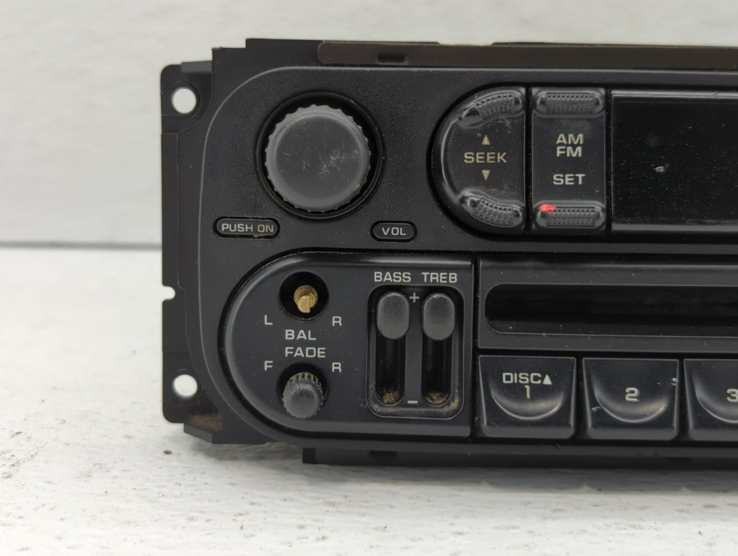 2004 Jeep Grand Cherokee Climate Control Module Temperature AC/Heater Replacement P/N:P05091556AF Fits OEM Used Auto Parts -