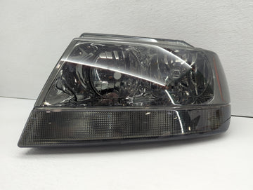 2002-2004 Jeep Grand Cherokee Driver Left Oem Head Light Headlight Lamp - Oemusedautoparts1.com