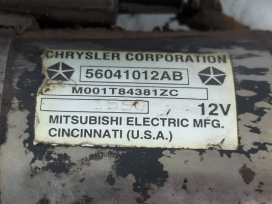 2003-2004 Jeep Grand Cherokee Car Starter Motor Solenoid OEM P/N:M0001T84381ZC 56041012AB Fits Fits 2003 2004 2005 2006 OEM Used Auto Parts