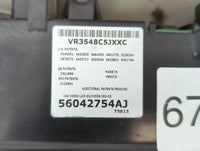 2004 Jeep Grand Cherokee Overhead Roof Console - Oemusedautoparts1.com