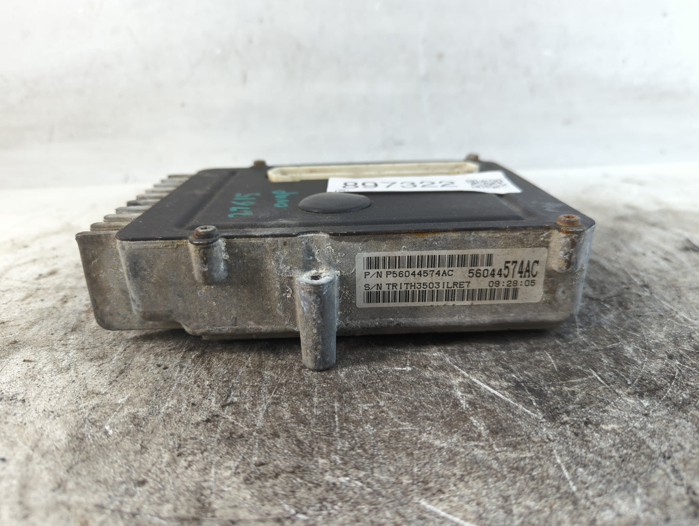2004 Jeep Grand Cherokee PCM Engine Control Computer ECU ECM PCU OEM P/N:P56044574AC Fits OEM Used Auto Parts - Oemusedautop