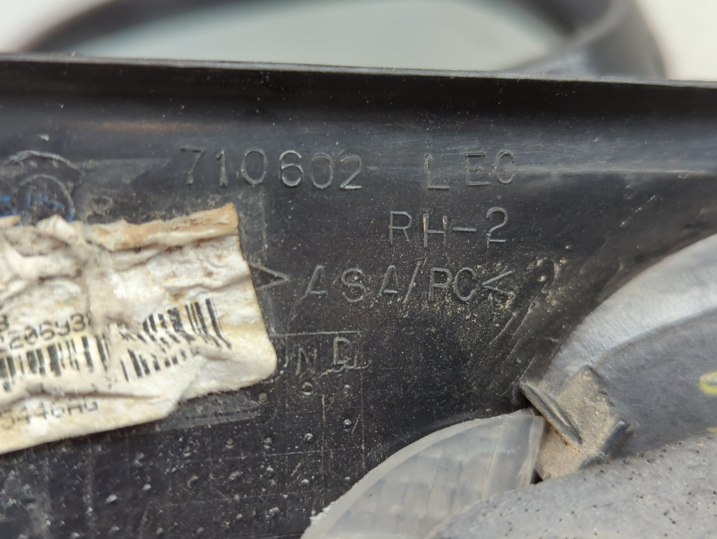 1999-2004 Jeep Grand Cherokee Side Mirror Replacement Passenger Right View Door Mirror P/N:710602 Fits OEM Used Auto Parts -