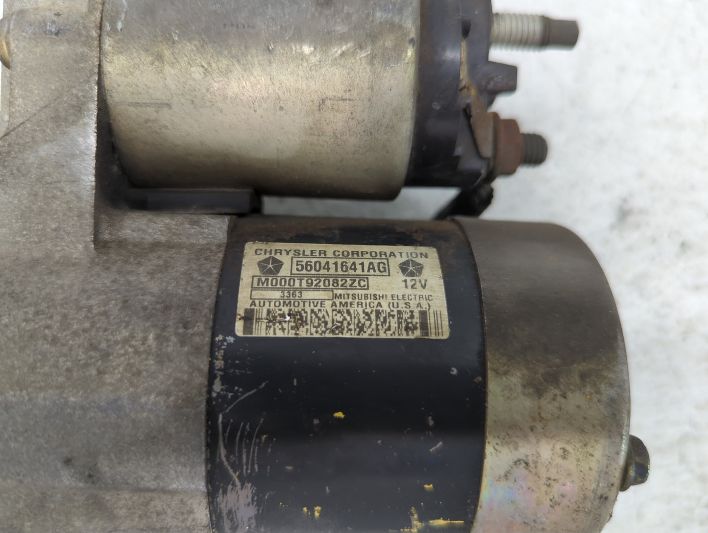 2003-2005 Jeep Liberty Car Starter Motor Solenoid OEM P/N:56041641AG Fits Fits 2003 2004 2005 OEM Used Auto Parts - Oemuseda