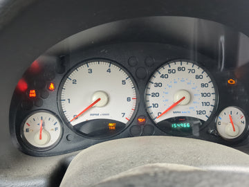 2004 Jeep Liberty Instrument Cluster Speedometer Gauges Fits OEM Used Auto Parts