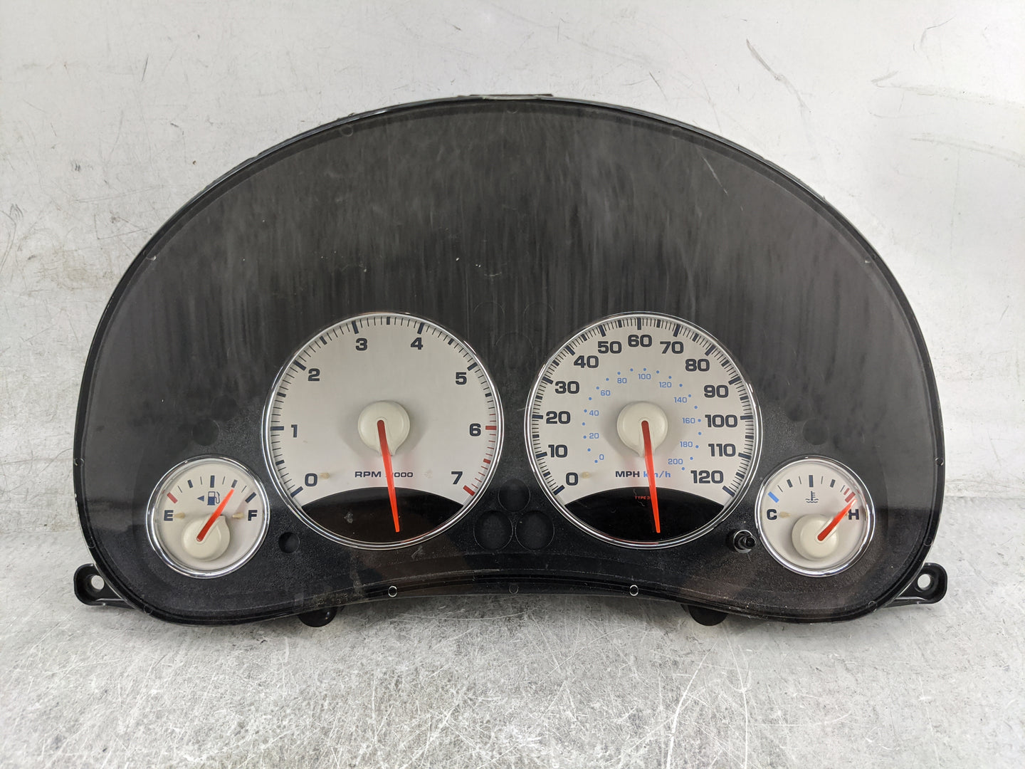 2004 Jeep Liberty Instrument Cluster Speedometer Gauges P/N:P56010582AE TG6QI3093UY0KE, 04832731AC Miles:103K Fits OEM Used 