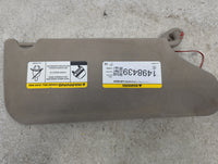 2004 Jeep Liberty Sun Visor Shade Replacement Driver Left Mirror Fits OEM Used Auto Parts - Oemusedautoparts1.com