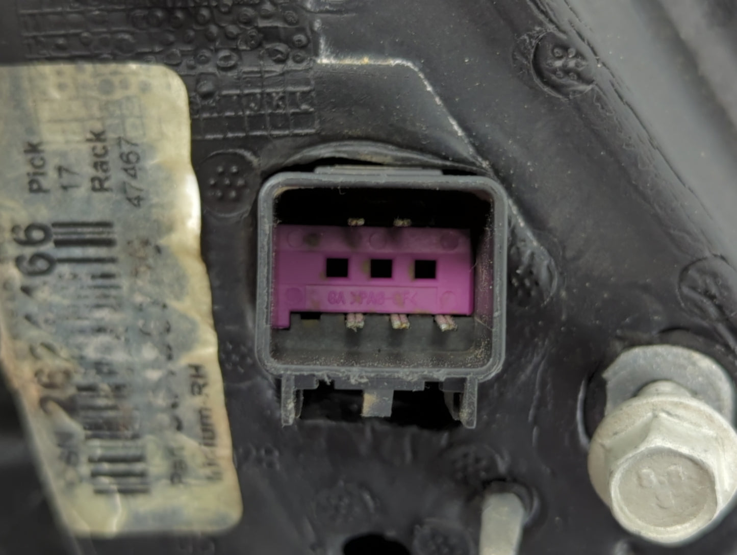 2002-2004 Jeep Liberty Passenger Side View Mirror - Right Door Mirror OEM Used - Oemusedautoparts1.com