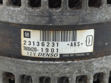 2004 Jeep Liberty Alternator Replacement Generator Charging Assembly Engine OEM P/N:TN104210-1901 23136231 Fits OEM Used Auto Parts