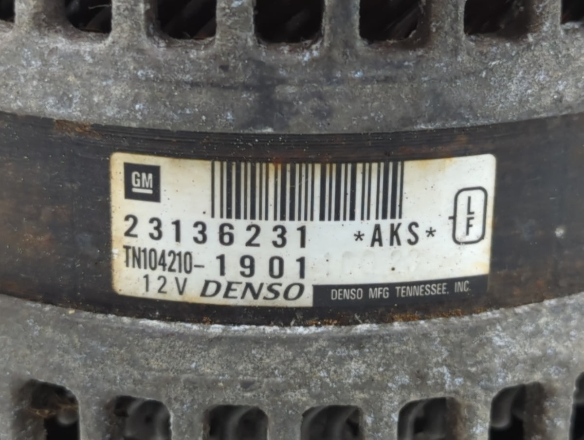 2002-2007 Jeep Liberty Alternator Replacement Generator Charging Assembly Engine OEM P/N:TN104210-1901 23136231 Fits OEM Use
