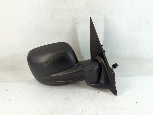 2002-2007 Jeep Liberty Passenger Right Side View Manual Door Mirror Black - Oemusedautoparts1.com