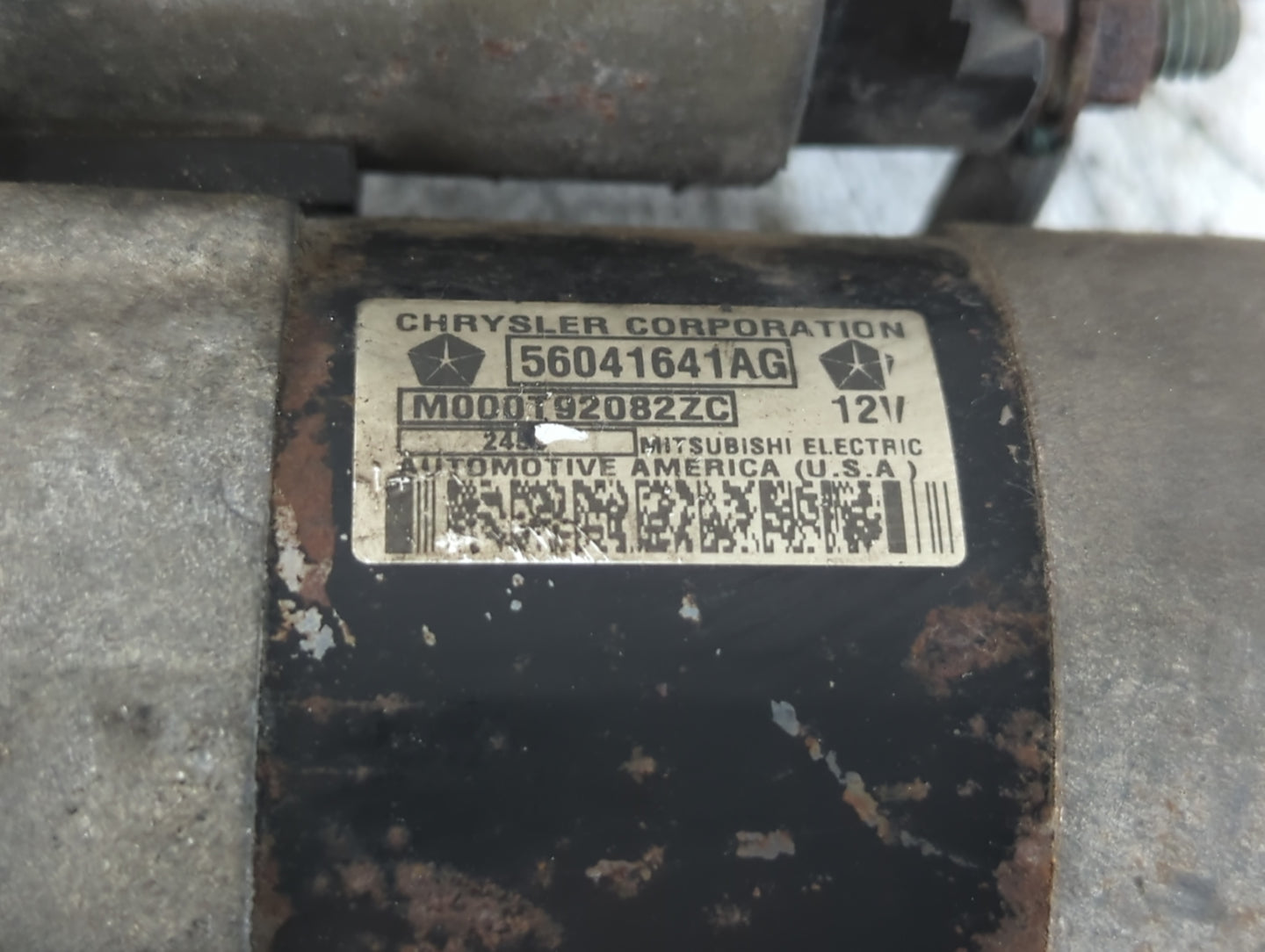 2003-2005 Jeep Liberty Car Starter Motor Solenoid OEM P/N:56041641AG Fits Fits 2003 2004 2005 OEM Used Auto Parts - Oemuseda