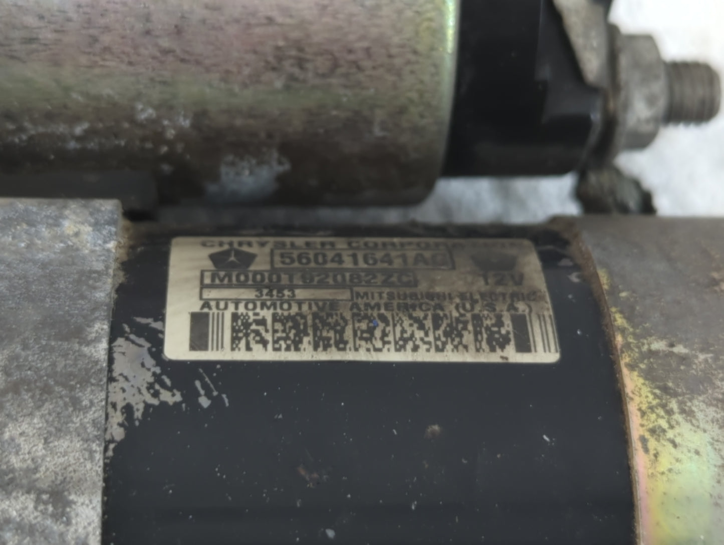 2003-2005 Jeep Liberty Car Starter Motor Solenoid OEM P/N:56041641AD Fits Fits 2003 2004 2005 OEM Used Auto Parts - Oemuseda