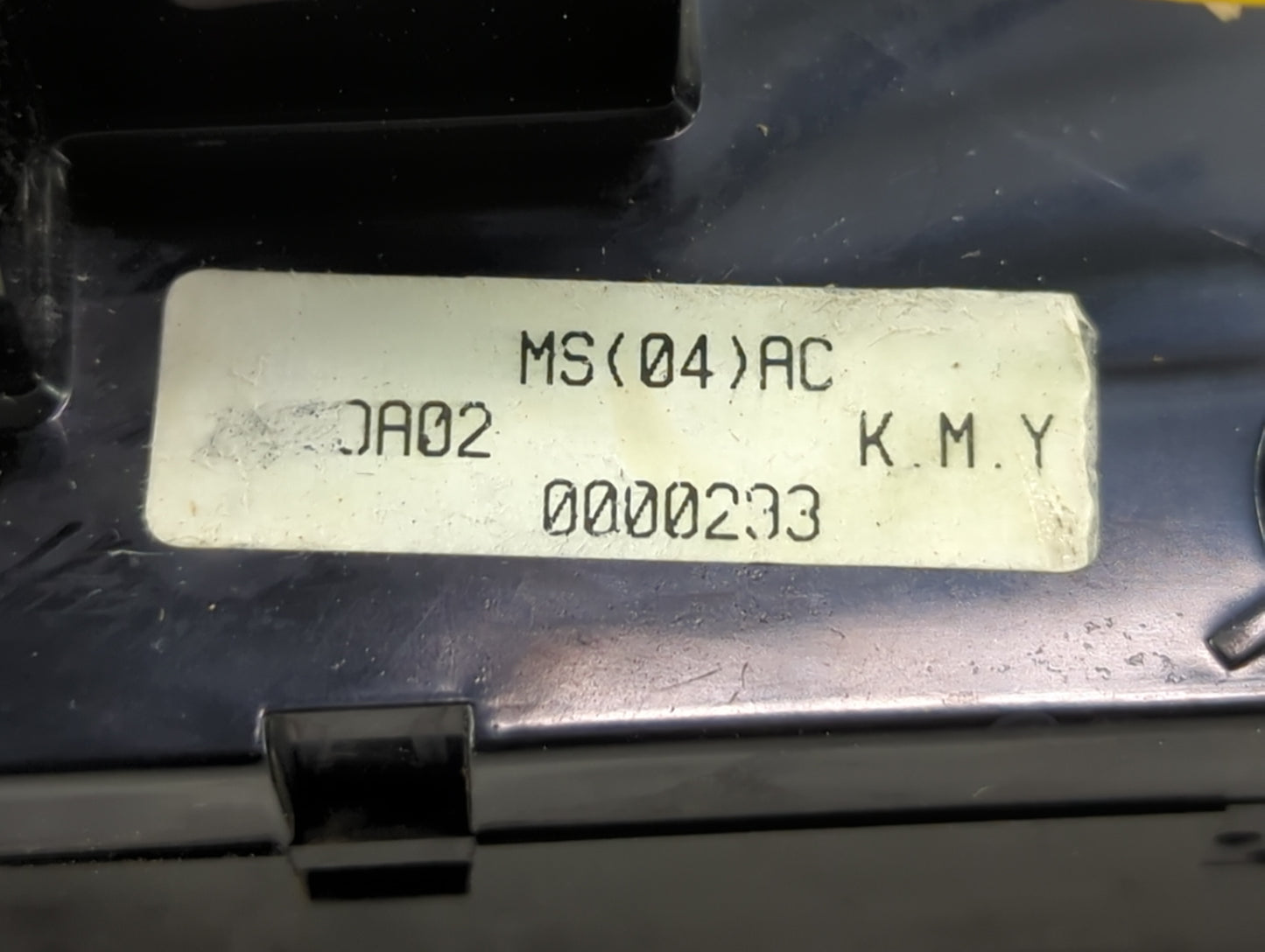 2003-2006 Kia Optima Climate Control Module Temperature AC/Heater Replacement P/N:MS(04)AC 0A02 Fits Fits 2003 2004 2005 200