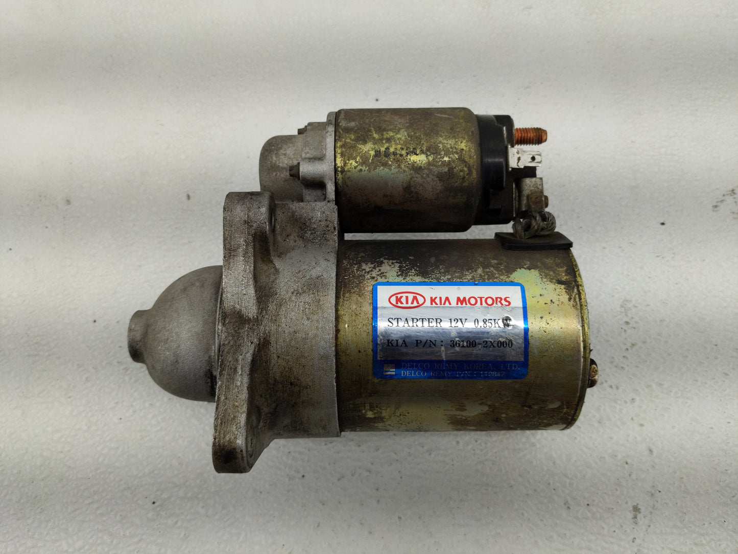 2001-2005 Kia Rio Car Starter Motor Solenoid OEM P/N:36100-2X000 Fits Fits 2001 2002 2003 2004 2005 OEM Used Auto Parts - Oe