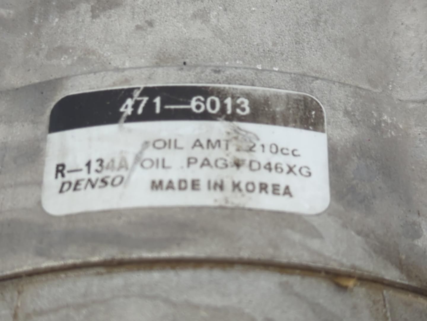 2002-2005 Kia Sedona Air Conditioning A/c Ac Compressor Oem - Oemusedautoparts1.com