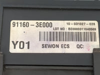 2003-2006 Kia Sorento Fusebox Fuse Box Panel Relay Module P/N:91160-3E000 Fits Fits 2003 2004 2005 2006 OEM Used Auto Parts 