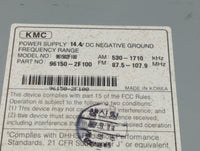 2004 Kia Spectra Radio AM FM Cd Player Receiver Replacement P/N:96150-2F100 Fits OEM Used Auto Parts - Oemusedautoparts1.com