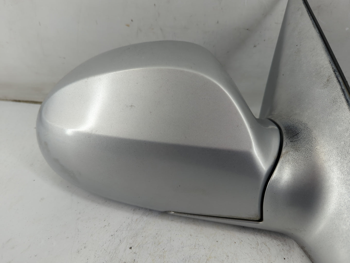 2002-2004 Kia Spectra Passenger Right Side View Manual Door Mirror Silver - Oemusedautoparts1.com