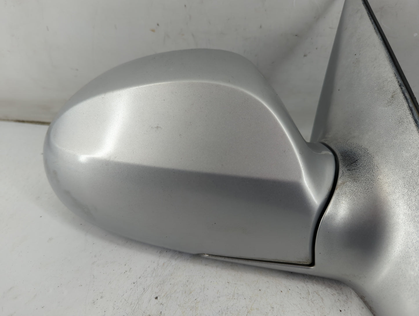 2002-2004 Kia Spectra Passenger Right Side View Manual Door Mirror Silver - Oemusedautoparts1.com