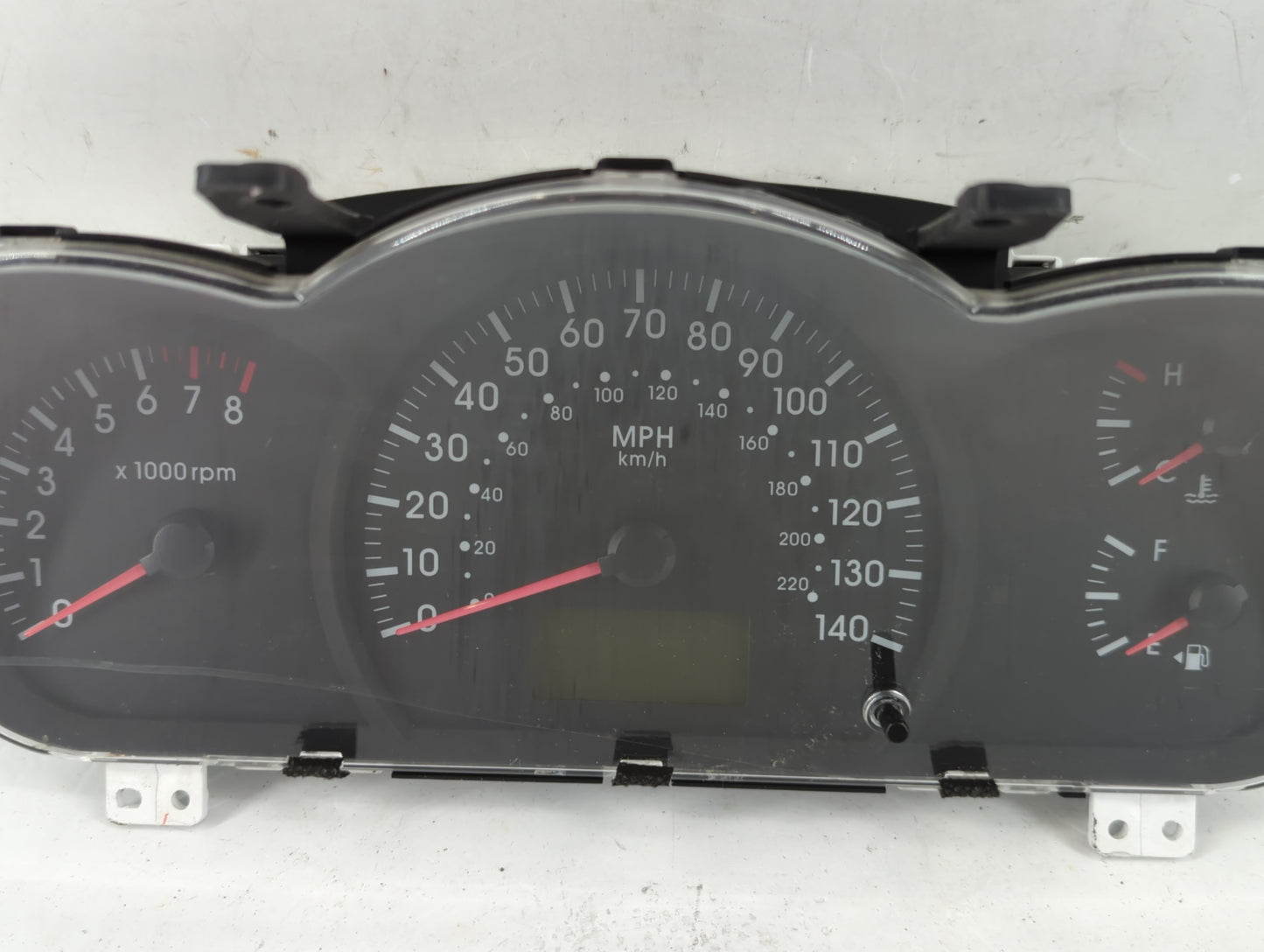 2004-2006 Kia Spectra Instrument Cluster Speedometer Gauges Miles:1K Fits Fits 2004 2005 2006 OEM Used Auto Parts - Oemuseda