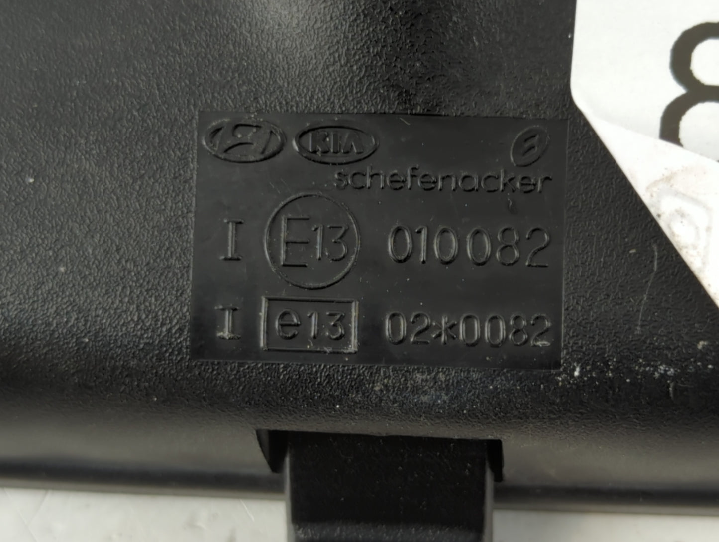 2004-2009 Kia Spectra Interior Rear View Mirror Replacement OEM P/N:E13010082 Fits OEM Used Auto Parts - Oemusedautoparts1.c