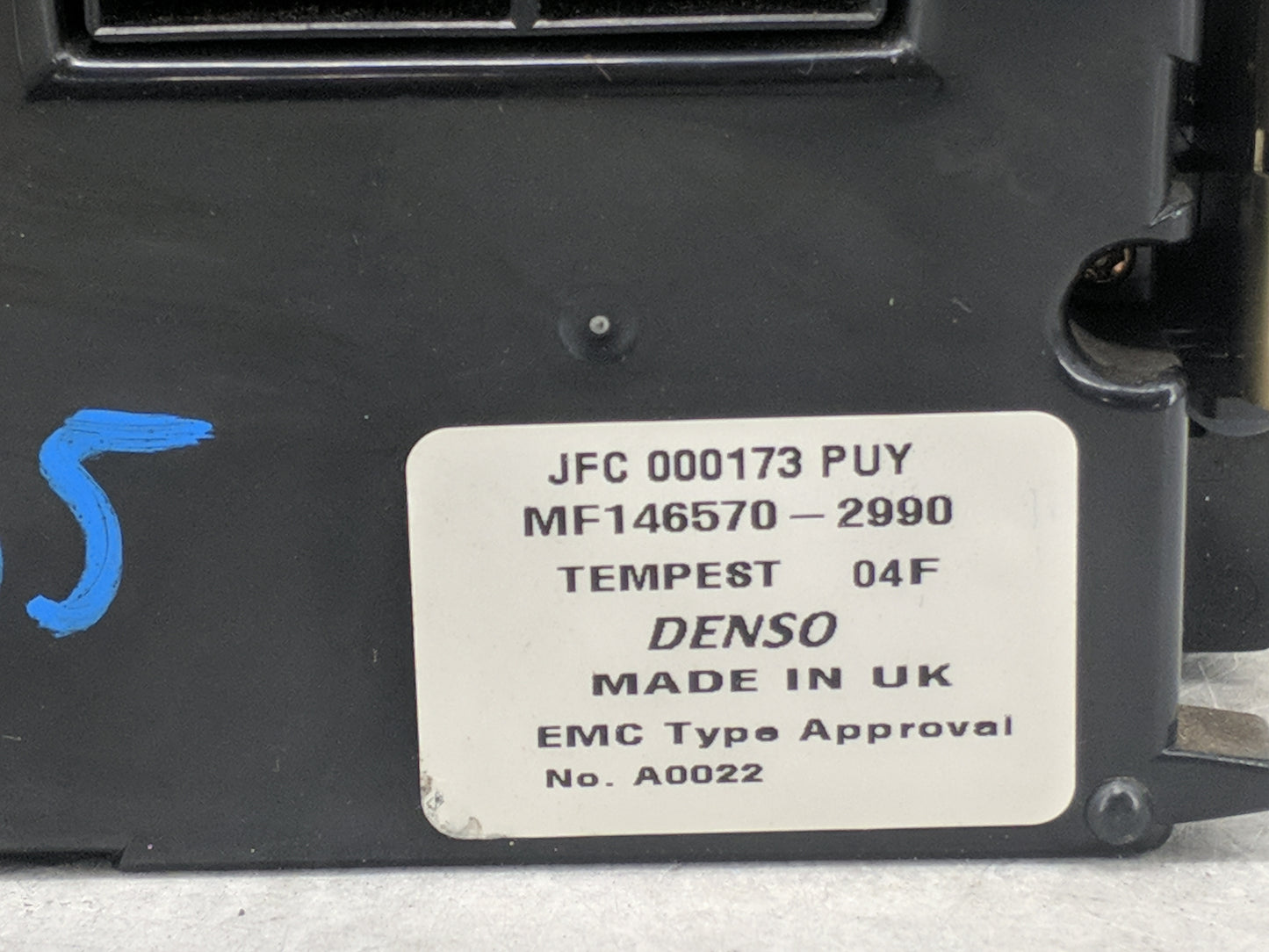 2004 Land Rover Discovery Climate Control Module Temperature AC/Heater Replacement P/N:JFC000173PUY MF146570-2990 Fits OEM U