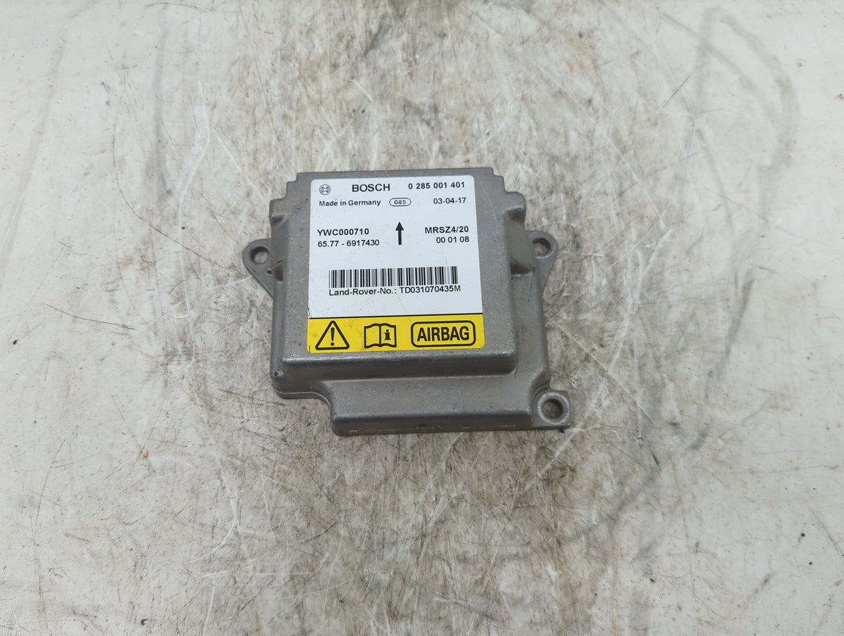 2003 Land Rover Range Rover Safety Restraint Srs Airbag Control Module - Oemusedautoparts1.com