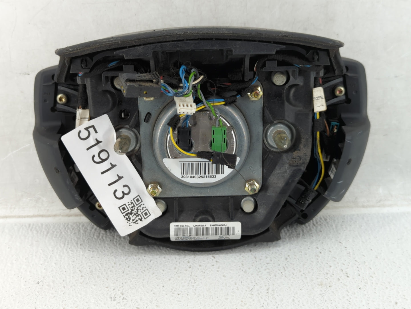2003-2006 Land Rover Range Rover Air Bag Driver Left Steering Wheel Mounted P/N:61277057D Fits Fits 2003 2004 2005 2006 OEM 