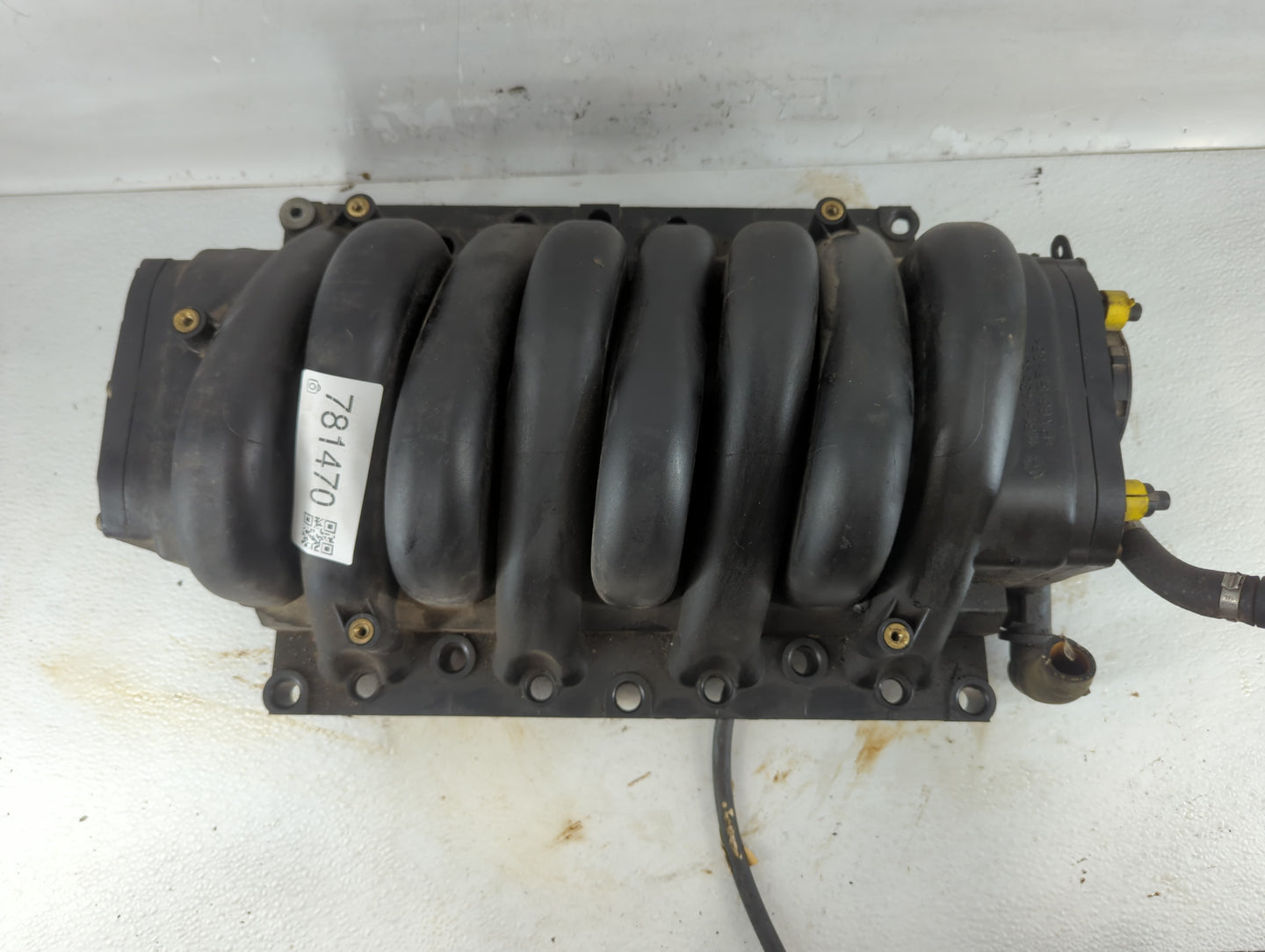 2003-2005 Land Rover Range Rover Air Intake Manifold P/N:1161-1435361 Fits Fits 2003 2004 2005 OEM Used Auto Parts - Oemused