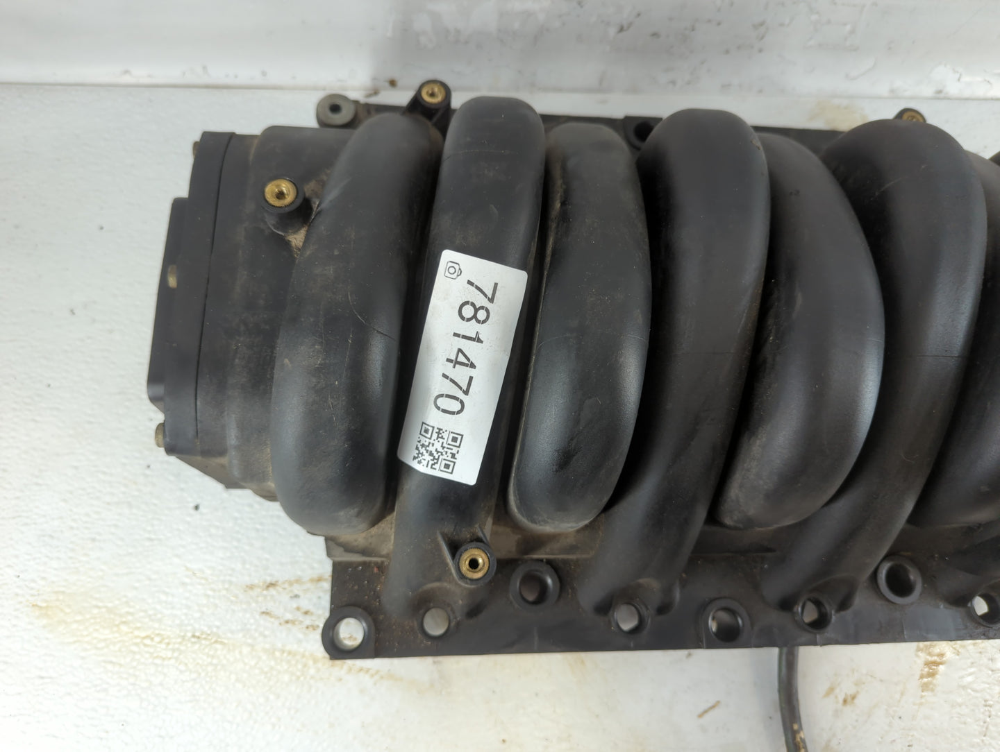 2003-2005 Land Rover Range Rover Air Intake Manifold P/N:1161-1435361 Fits Fits 2003 2004 2005 OEM Used Auto Parts - Oemused